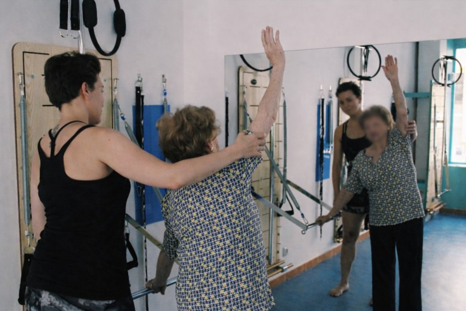 Pilates es bueno para un envejecimiento activo.